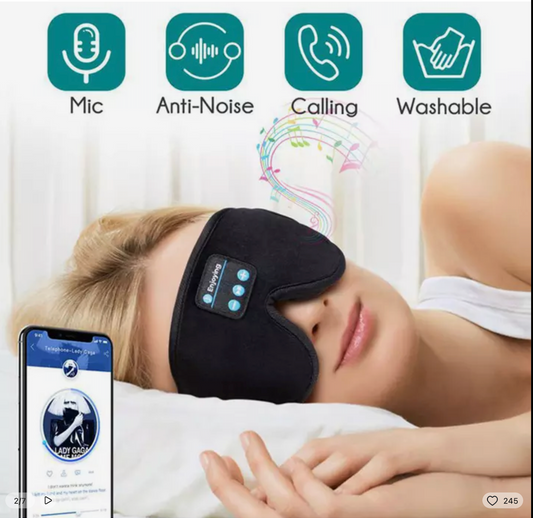 Bluetooth 3D Sleep Masks