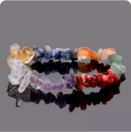 Natural Gemstones Chakra Healing Bracelet